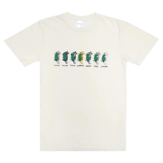 Ripndip Unisex κοντομάνικη μπλούζα Days Of The Week Tee